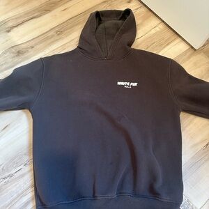 White fox hoodie